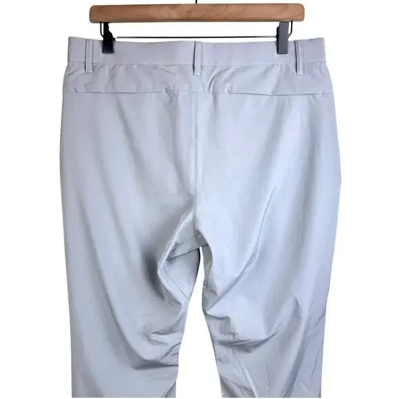 Fabletics 31x30 The Only Pant Gray Lightweight Pull On Mid Rise Pants 5 Pocket - Picture 6 of 11